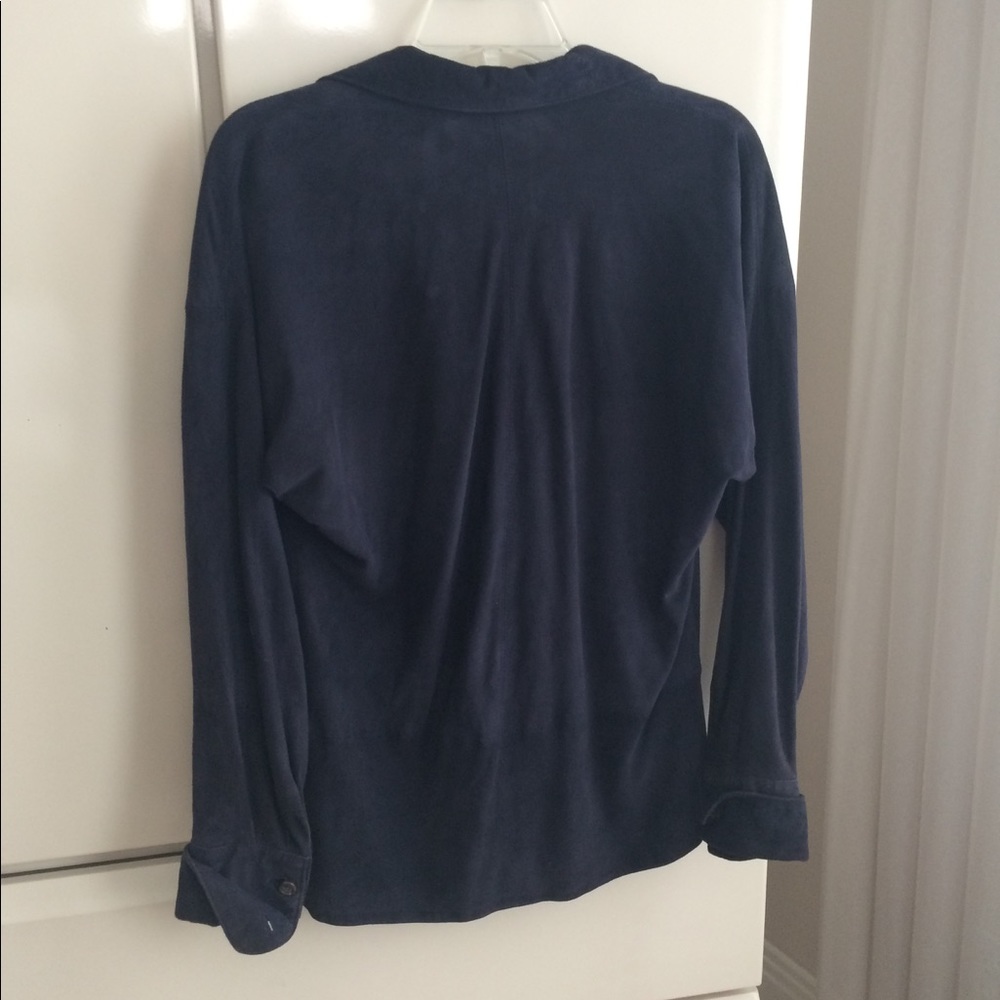 CK VTG Lambsuede Shirt - Picture 5 of 6